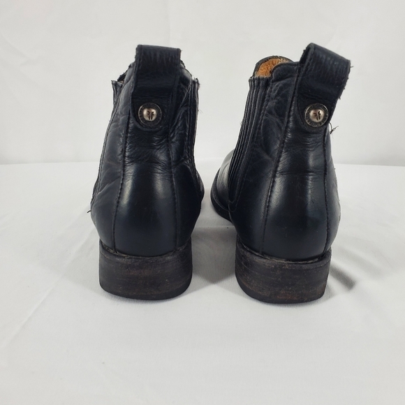 FRYE Pippa Chelsea Ankle Bootie Black sz 7 - Picture 5 of 11
